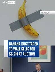 “Selfies” and a $6.2 Million Banana